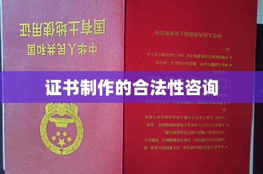 尼勒克证书制作的合法性咨询