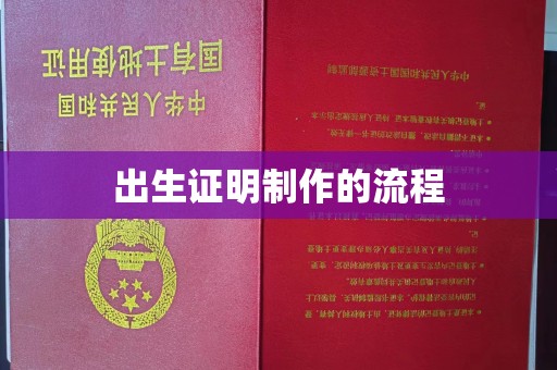 尼勒克出生证明制作的流程