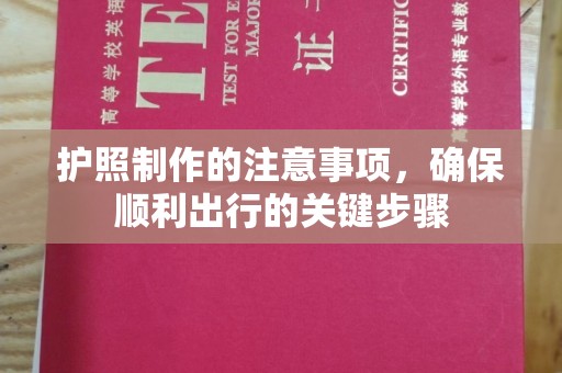 尼勒克护照制作的注意事项，确保顺利出行的关键步骤