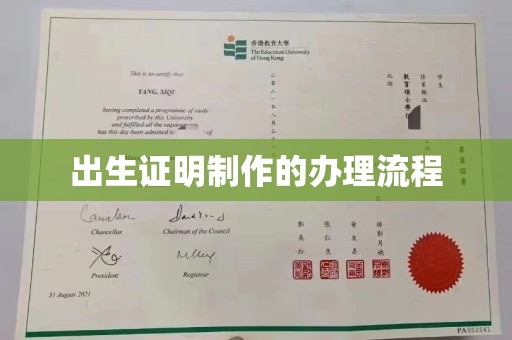 尼勒克出生证明制作的办理流程